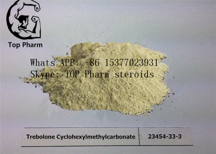 CAS 23454-33-3 Trenbolone Hexahydrobenzyl کربنات برای پودر عضلات توده