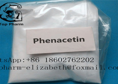 Phenacetin 1-Acetamido-4-Ethoxybenzene CAS 200-533-0 ضد درد پودر کریستالی سفید یا بلورهای بی رنگ خلوص 99٪